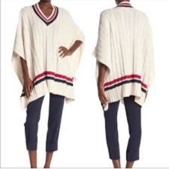 UGG Sweaters - NWOT UGG Women's Weslynn Sweater Poncho Cream Size M/L. Shipped with USPS Prior